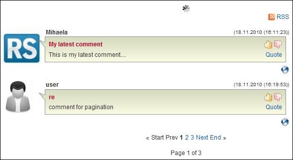 RSComments! - ajax pagination for comments